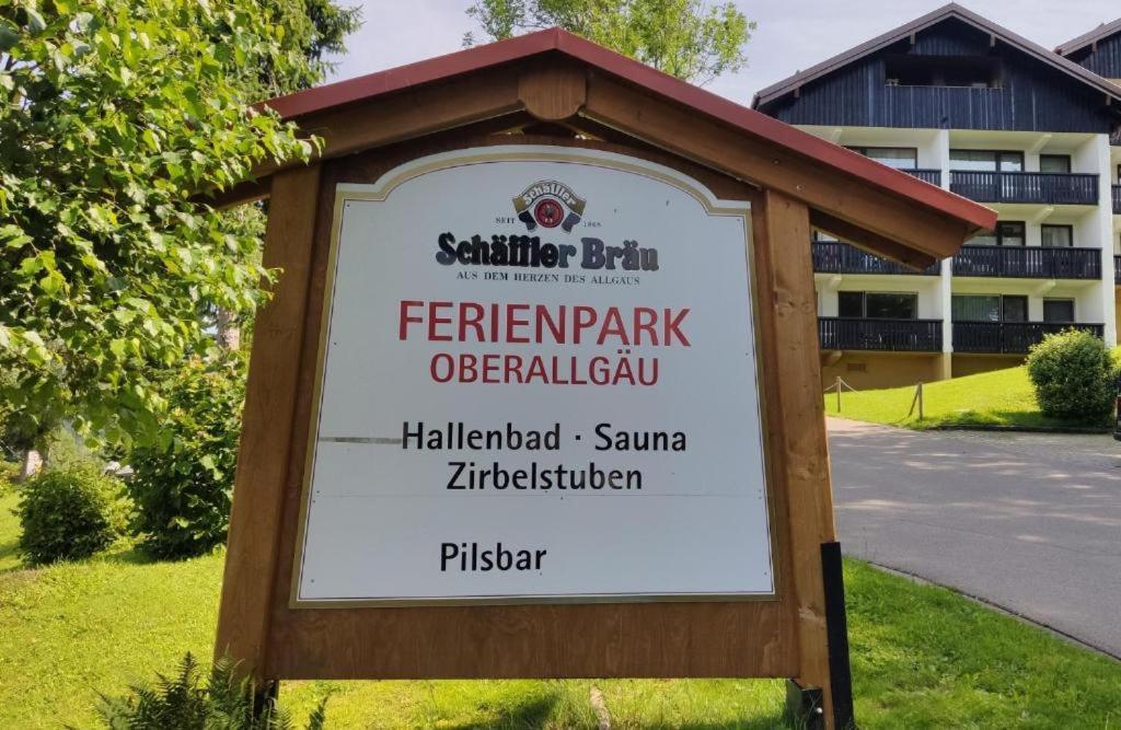 Ferienwohnung Allgaeuglueck Im Ferienpark Oberallgaeu Mit Hallenbad, Sauna, Wlan ミッセン・ヴィルハムス エクステリア 写真
